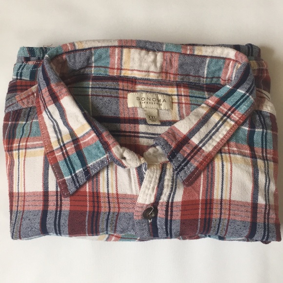 Sonoma Tops - Plaid Flannel